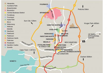 Johannesburg neighbourhoods - In Your Pocket city guide - essential