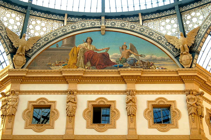 Galleria Vittorio Emanuele II, Sightseeing