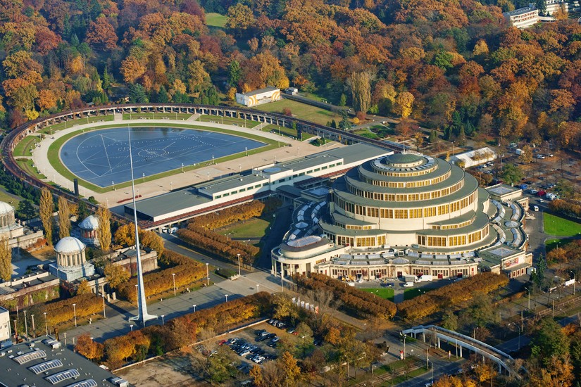 Image result for Centennial Hall in Wrocław.