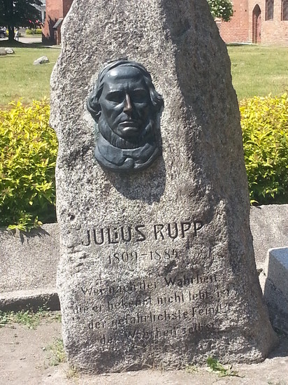 Julius Rupp monument