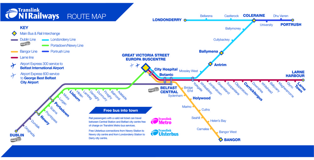 Northern Ireland By Rail   123419 