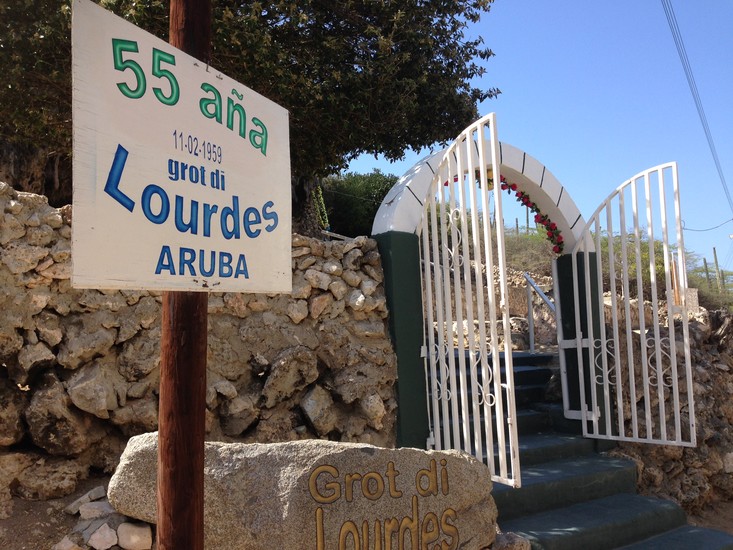 Lourdes Grotto Aruba Sightseeing