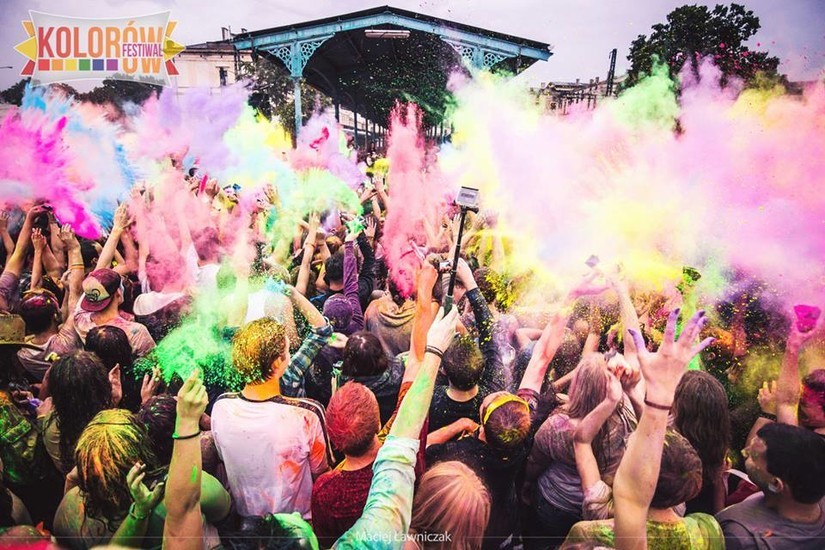 Festival Of Colours Event In Gdansk
