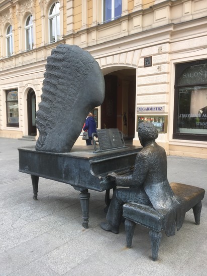 Artur Rubinstein, Łódź's local hero