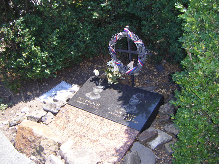 Memorial to Jan Palach and Jan Zajíc