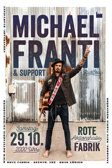 Michael Franti Zurich