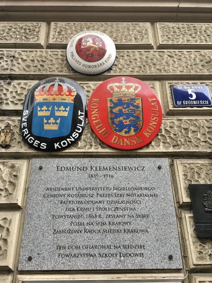 Royal Danish Consulate in Kraków