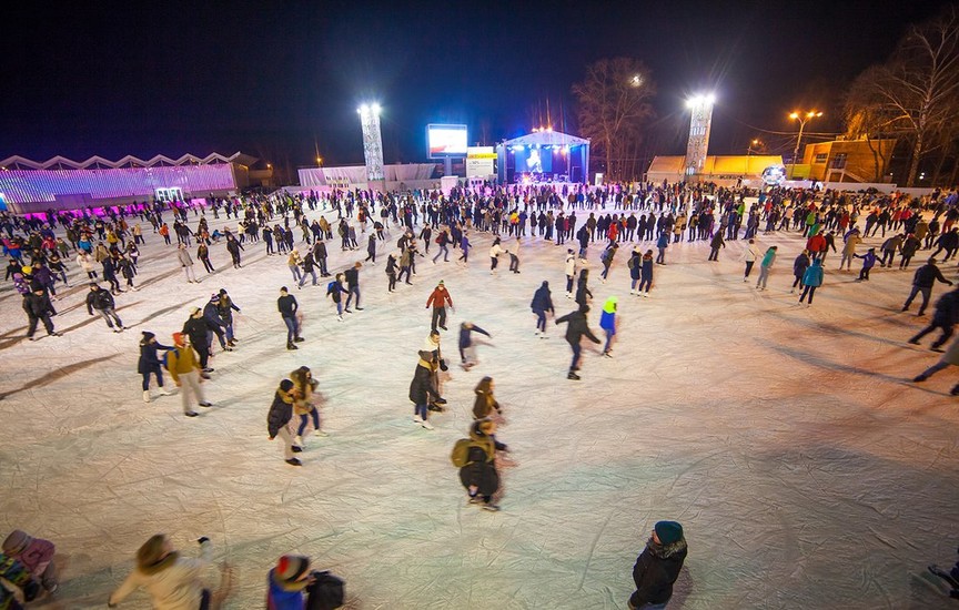 Ice Rink in Sokolniki