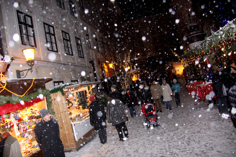 Weihnachtsmarkt am Spittelberg Vienna