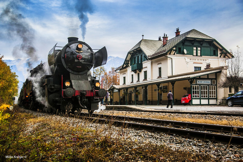 Arriving by Train