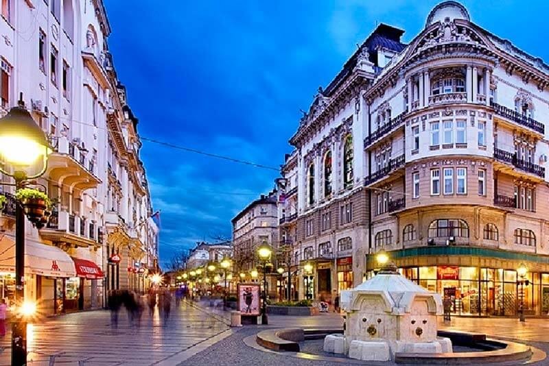 Knez Mihailova Street Sightseeing Belgrade 