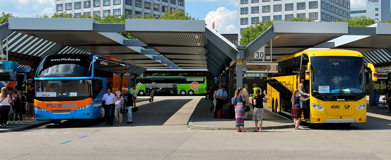 ZOB Bus Station Arrival & Transport Berlin