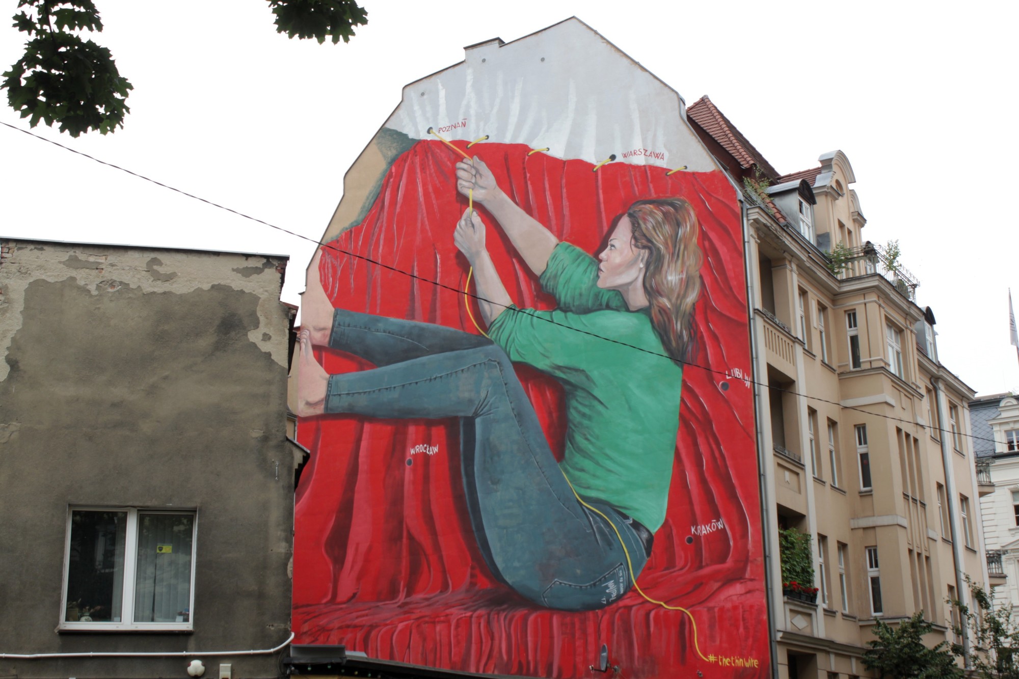 'The Thin Wire' Mural