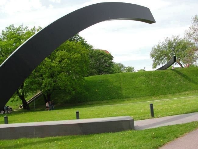'The Broken Line' Monument