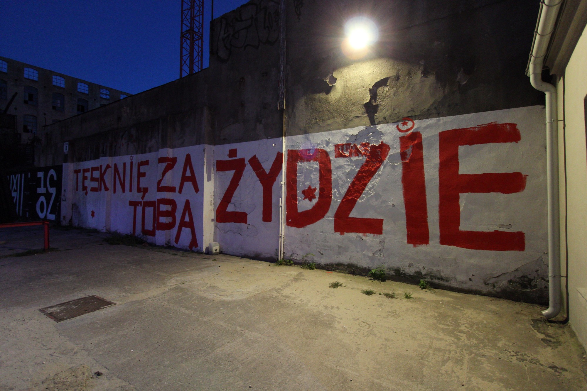 Tesknie Za Toba Zydzie Street Art Lodz