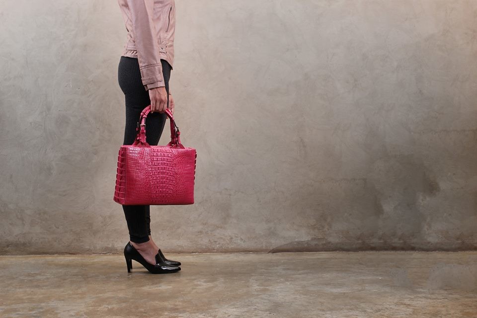 Dissona leather handbags from the Via La Moda Showroom in Johannesburg