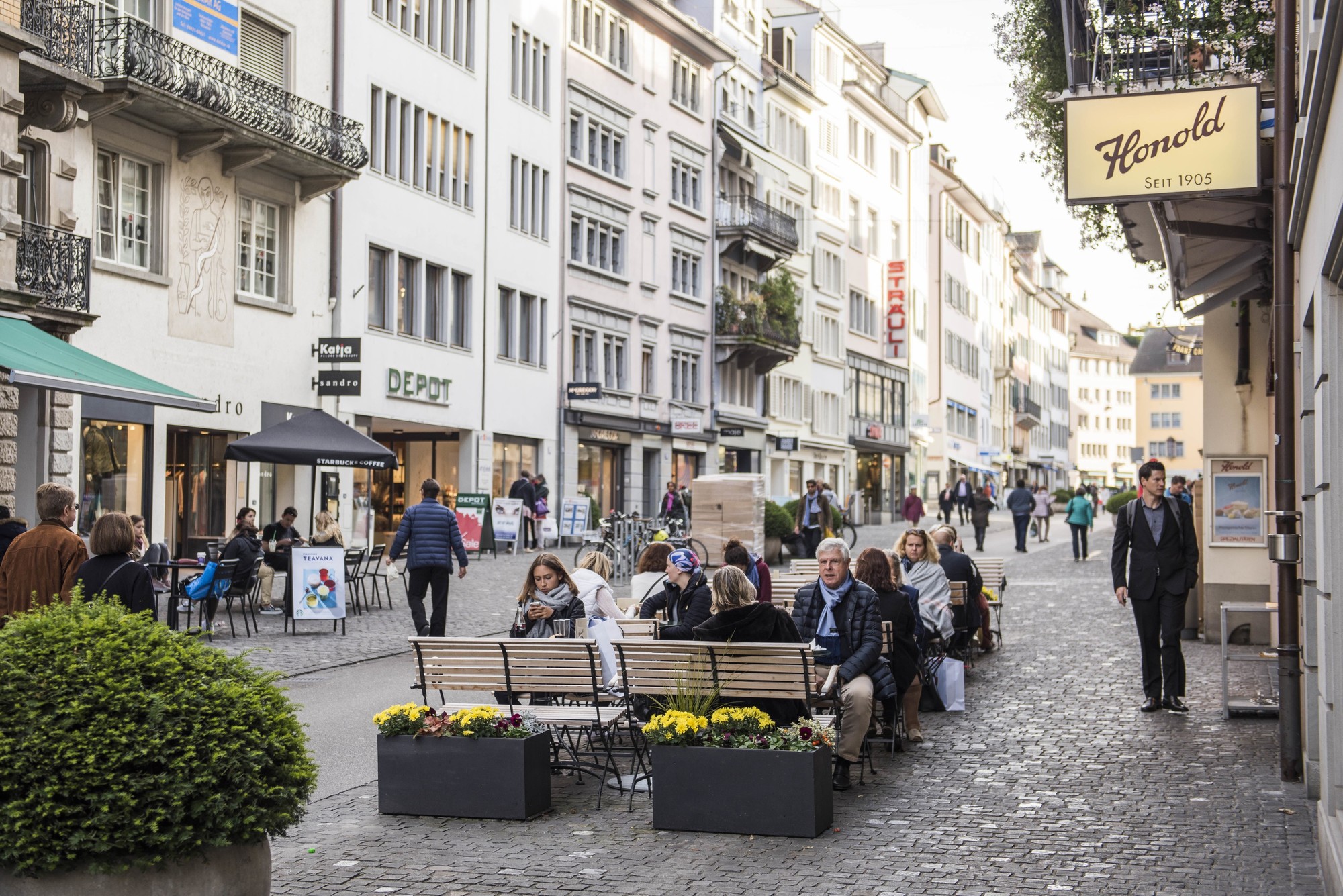 Zurich's best shopping areas