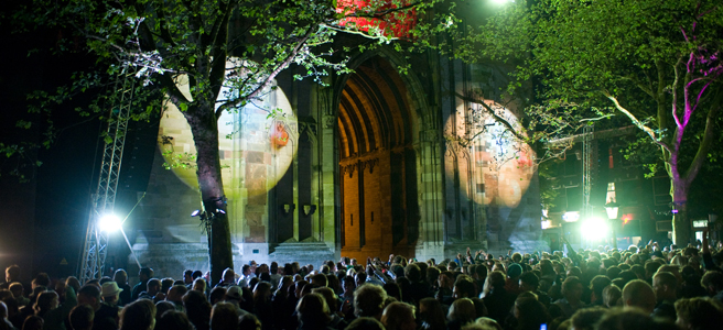 VJ op de Dom