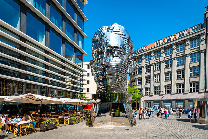 Franz Kafka Monument by David Černý