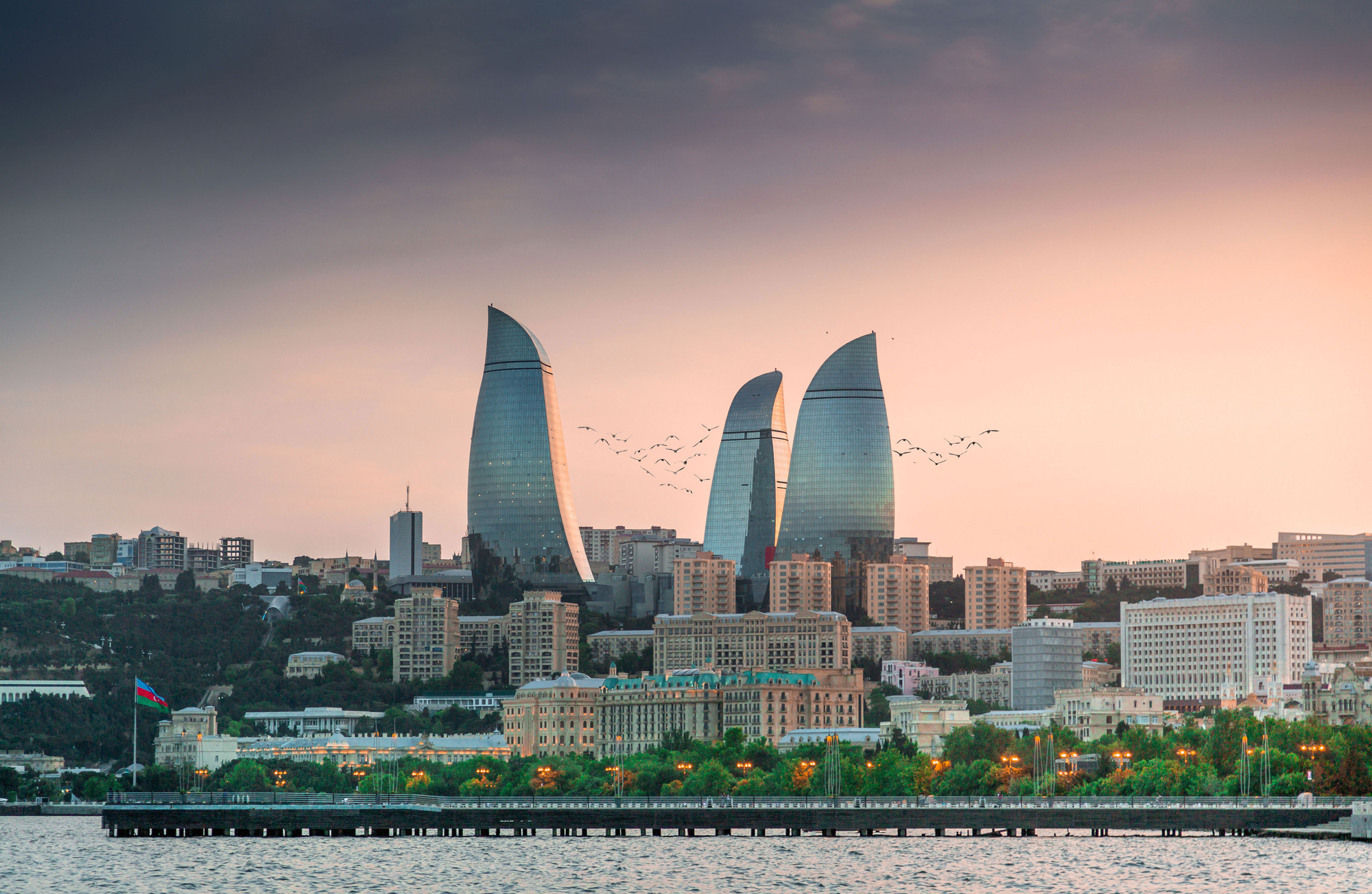 Flame Towers Sightseeing Baku