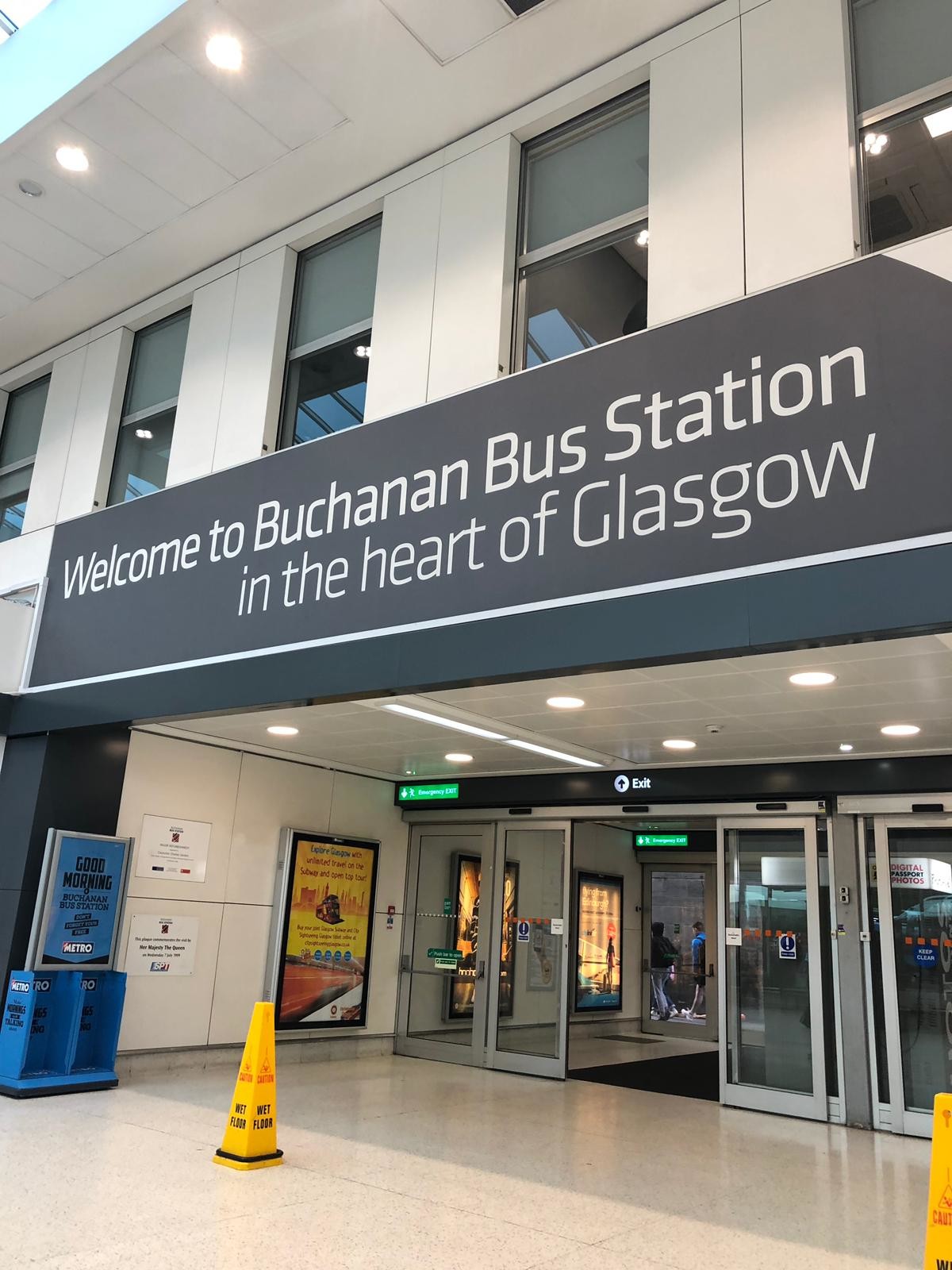 Buchanan Bus Station | Arriving | Glasgow