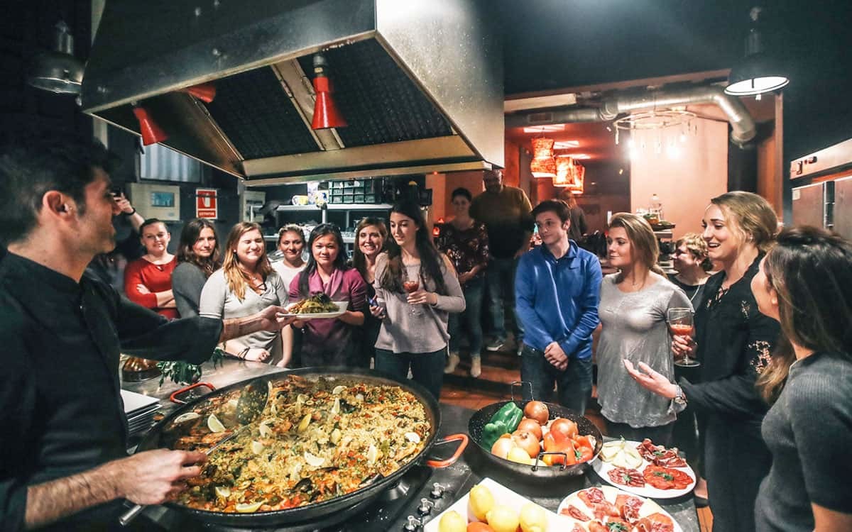 Boqueria Market Tour and Paella Cooking class Sightseeing Barcelona