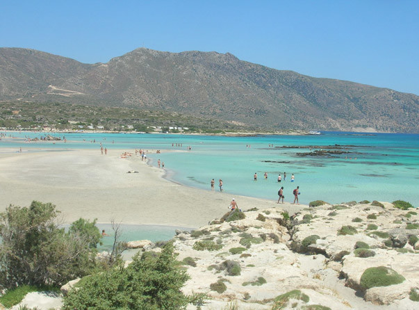 Reach the edge of Crete – Elafonissi Beach