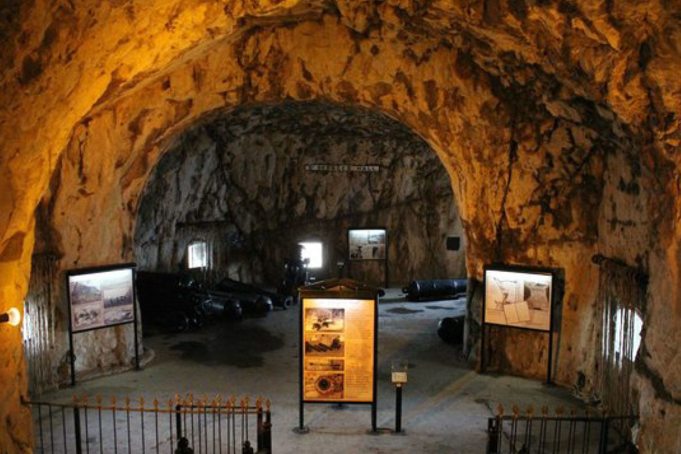 World War II Tunnels Sightseeing Gibraltar