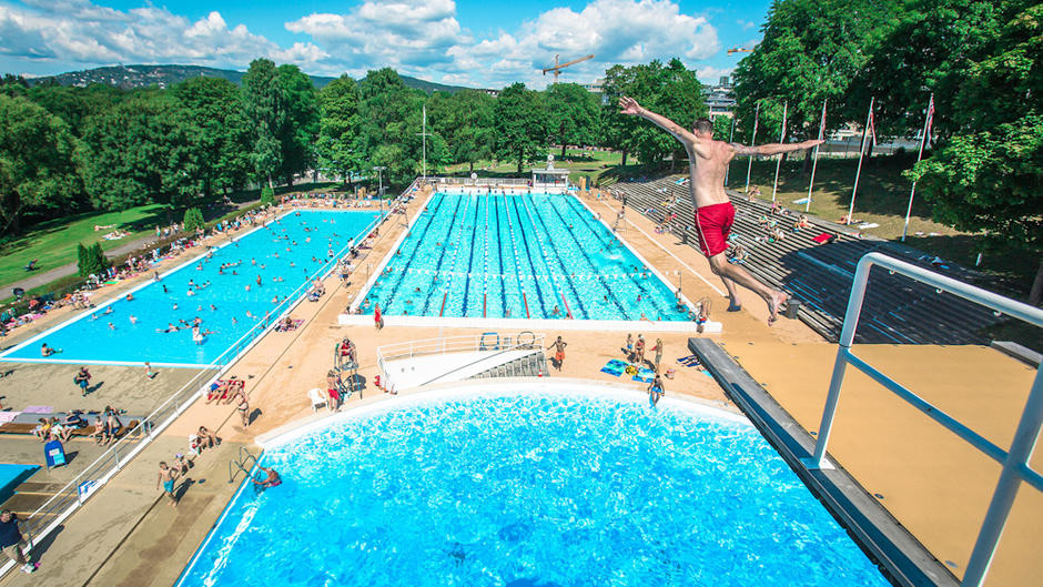 Frognerbadet Open-Air Public Bath