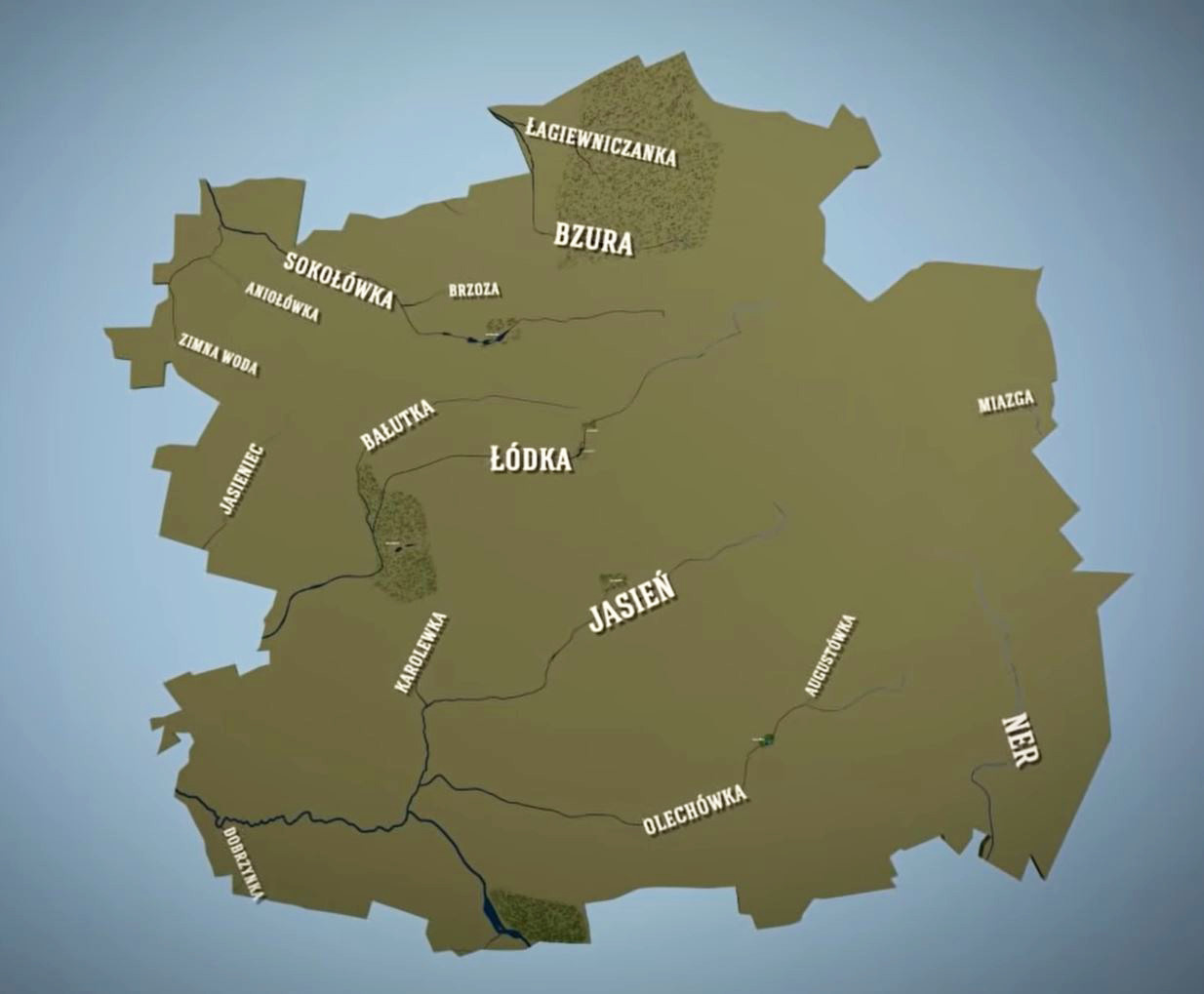 Rivers of Łódź