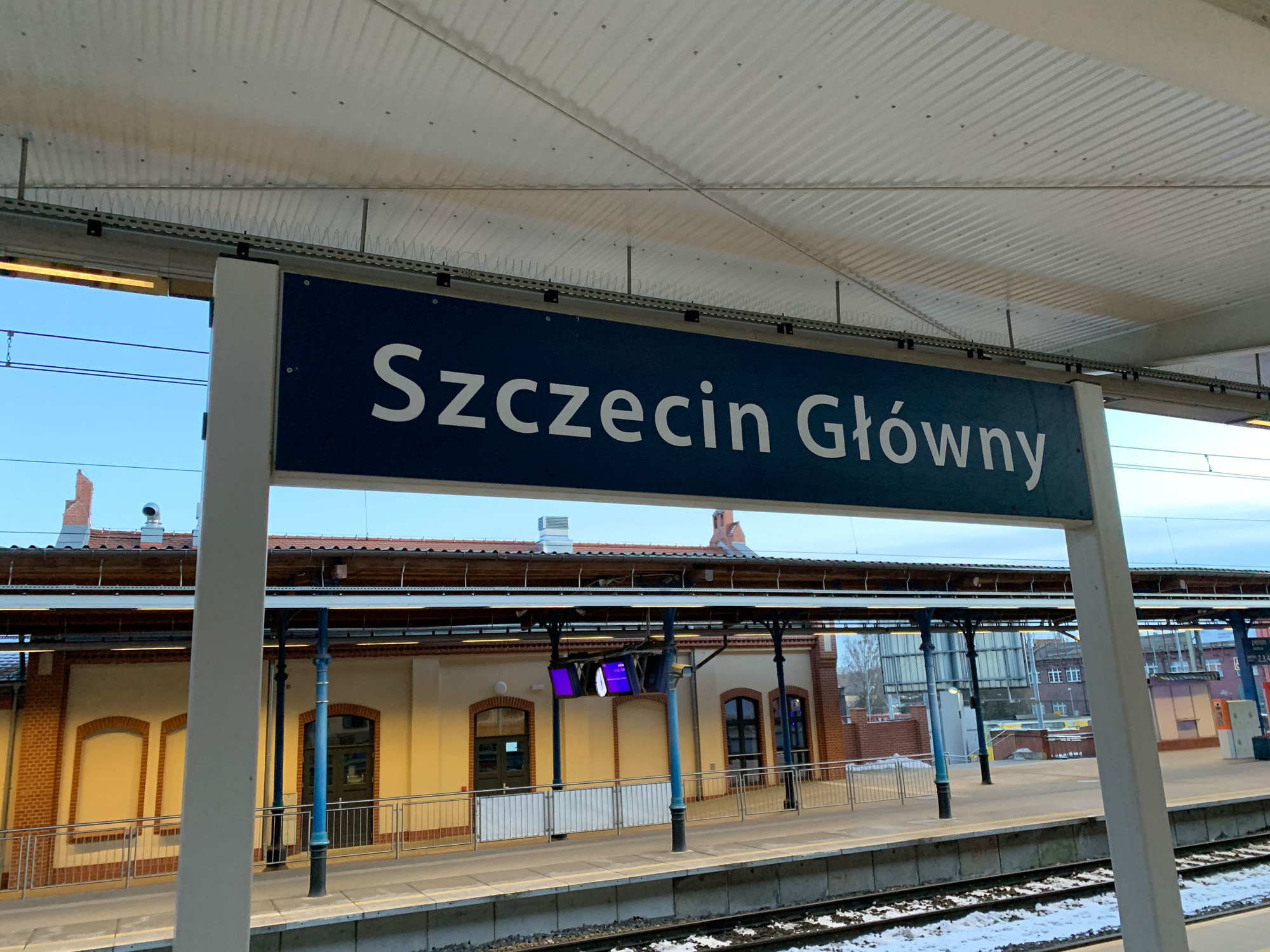 Szczecin 'Głowny' Main Train Station