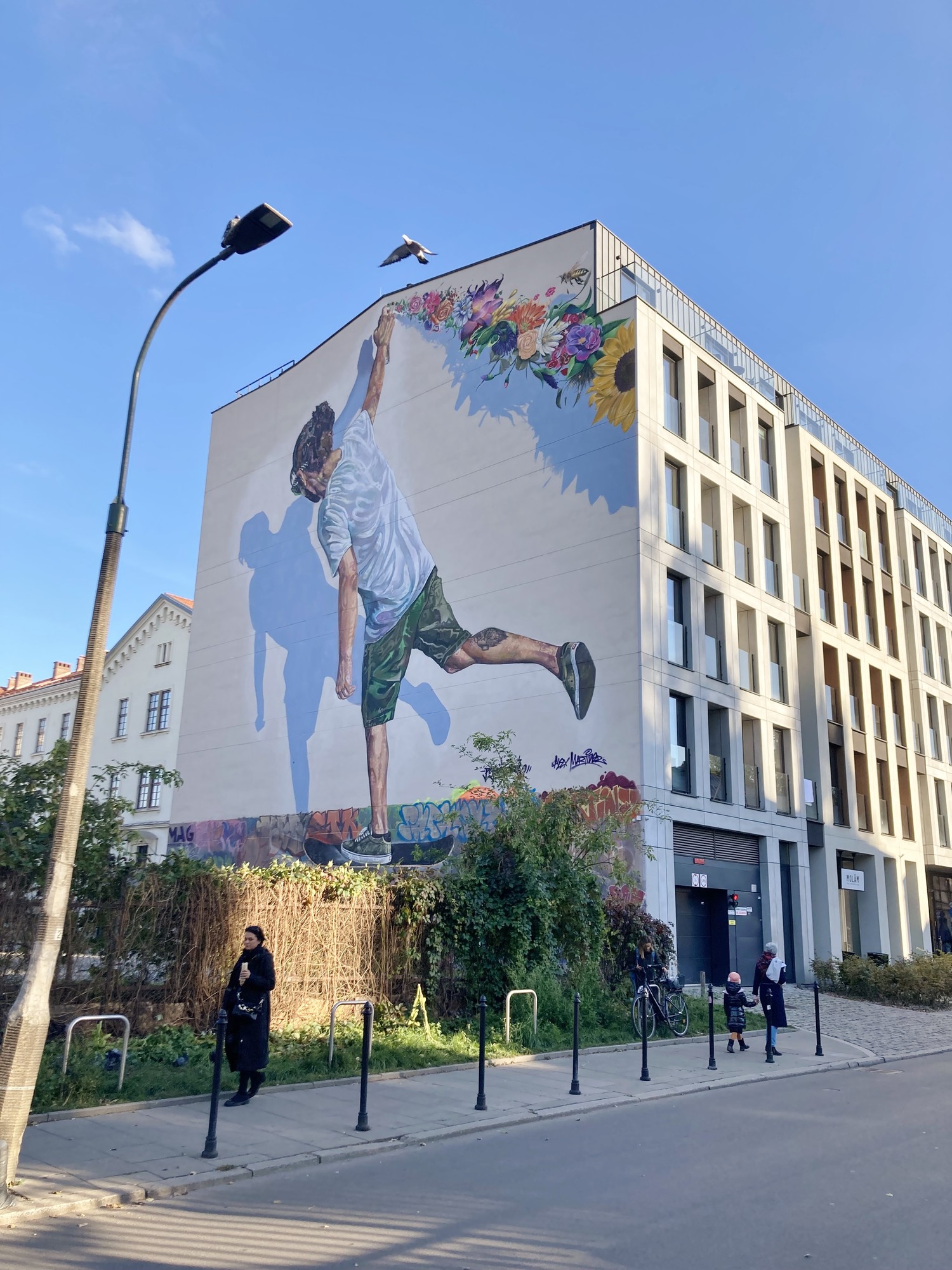 Mural at ul. Rajska 3