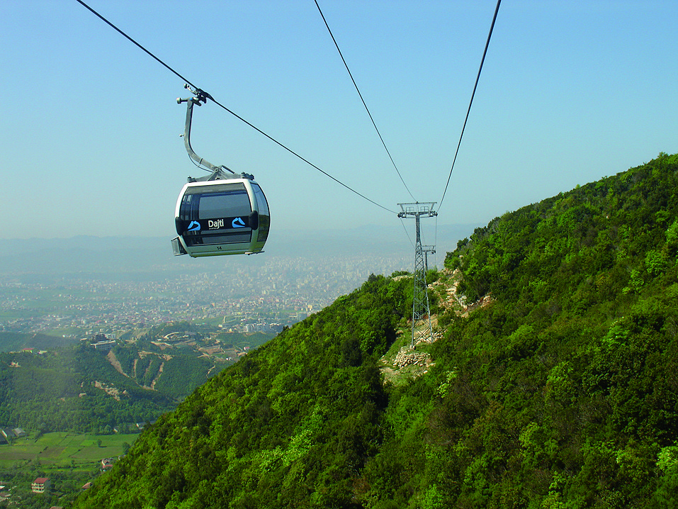 Dajti Ekspres cable car
