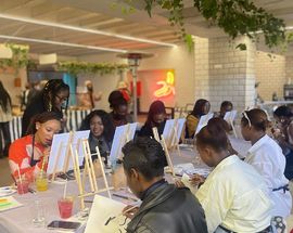 Paint and Sip at The Playground – Open City x In Your Pocket