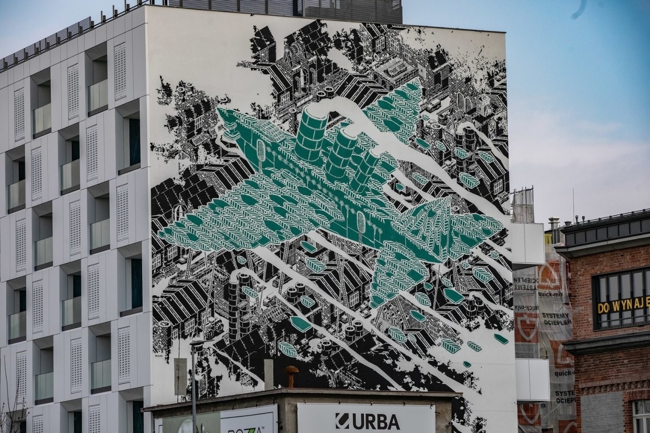 M-City Liberator Mural