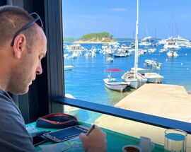Sketchbook by the Sea