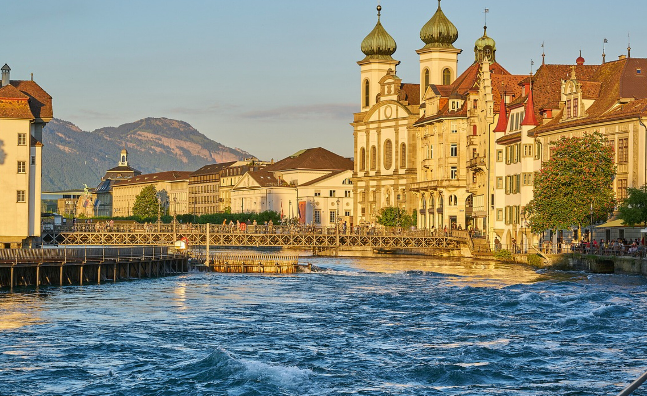 Taking the Lucerne Ferry