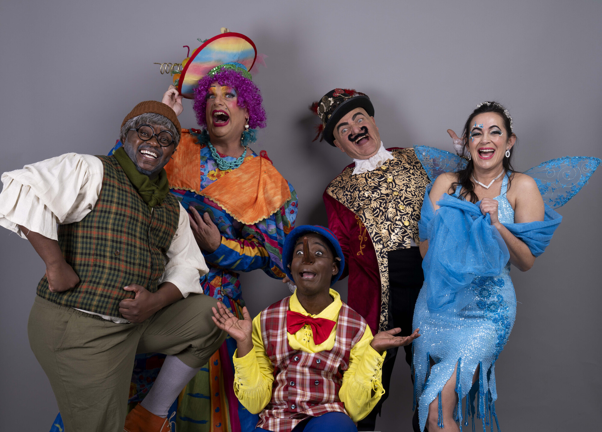 Janice Honeyman's 2025 pantomime 'Pinocchio' shows at Joburg Theatre