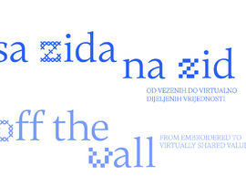 Off the wall - from embroidered to virtually shared values