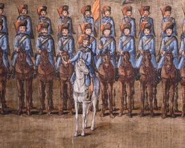 Soldiers of Count Josip Kazimir Drašković