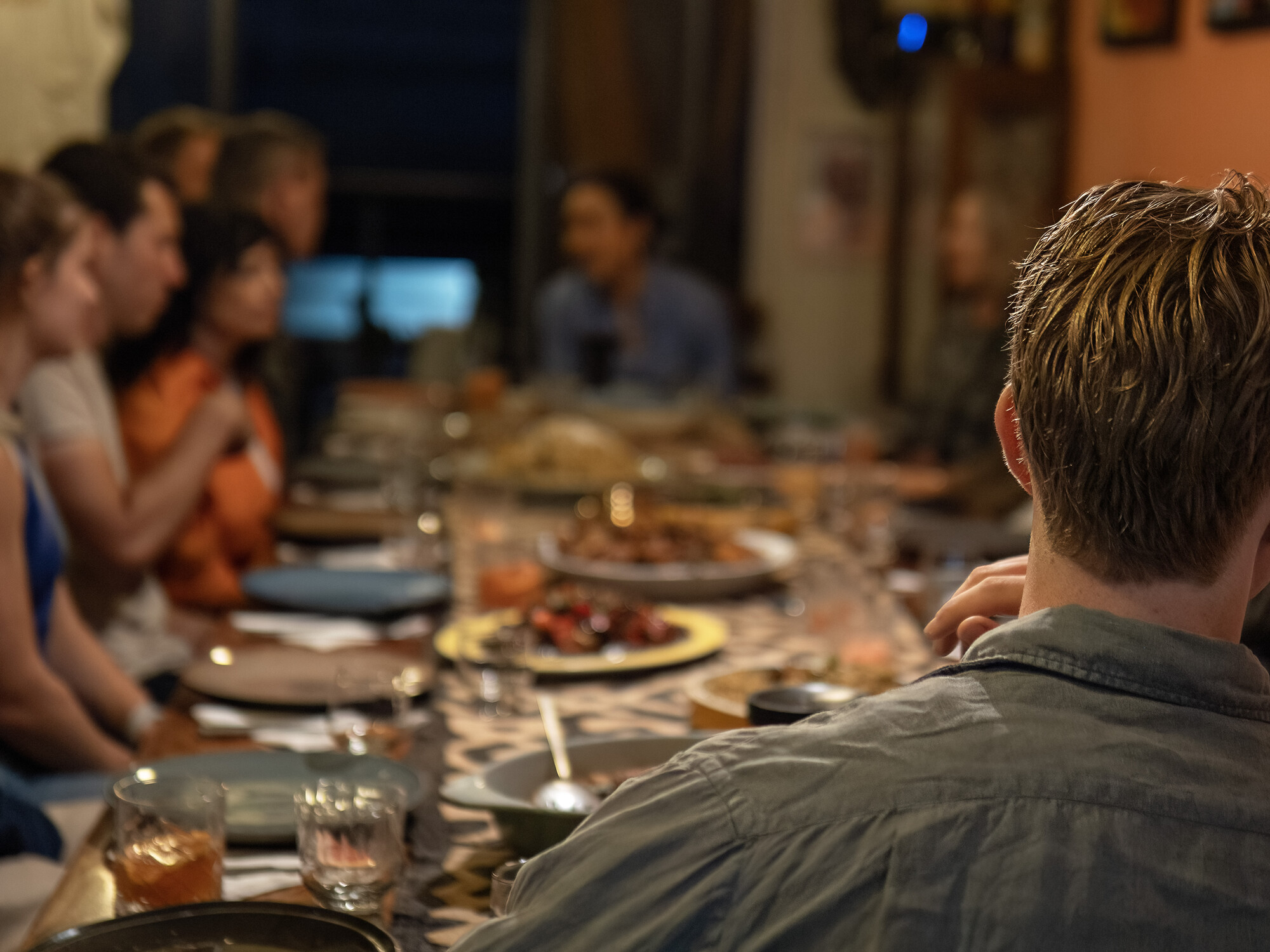 A table above Rockey Street: Yeoville Dinner Club