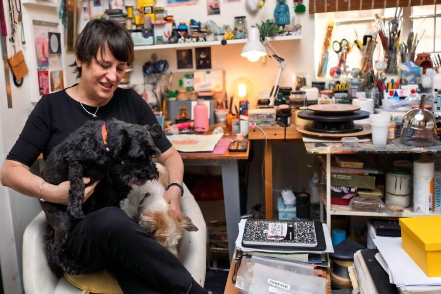 Colour before image: 10 minutes with artist Maja Maljević