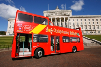 the troubles tour bus