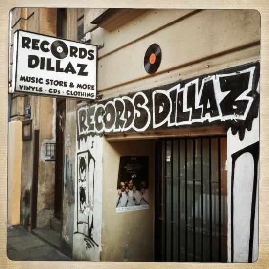 Records Dillaz Shopping in Kraków Krakow