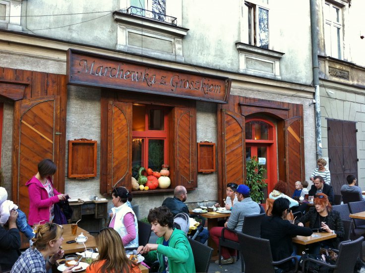 Marchewka z Groszkiem Kraków Restaurants Krakow