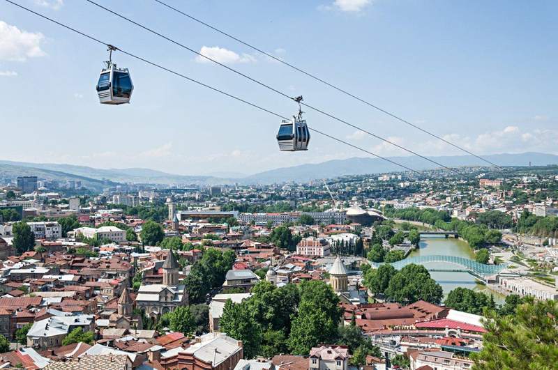 Resultado de imagem para aerial tramway tbilisi