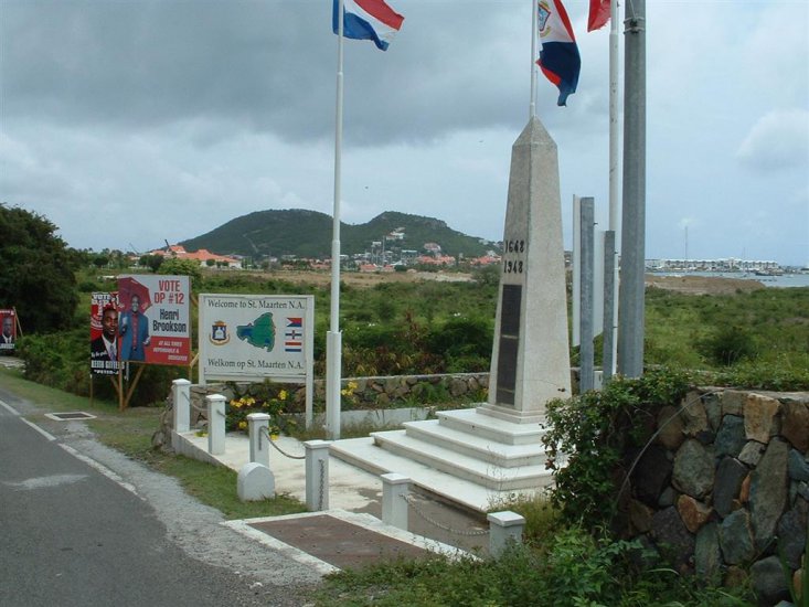 Tata the Bus Driver Monument, St Maarten