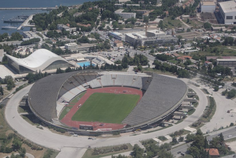 Poljud, home to Hajduk Split - Football Ground Map