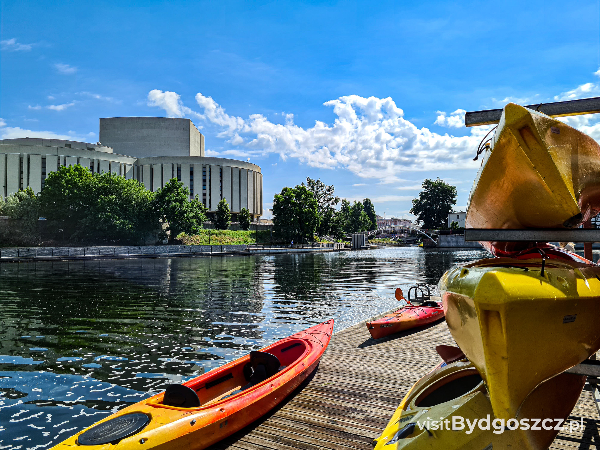 bydgoszcz harbour pedal boat & kayak rental activities