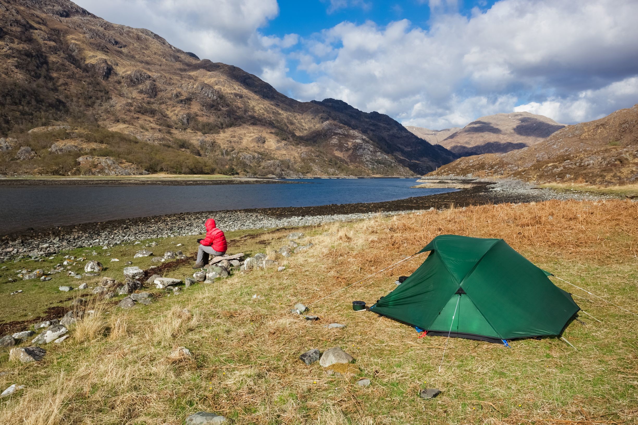 wild camping road trip scotland